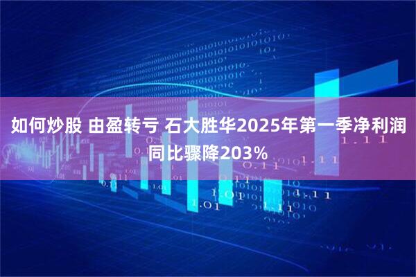 如何炒股 由盈转亏 石大胜华2025年第一季净利润同比骤降203%